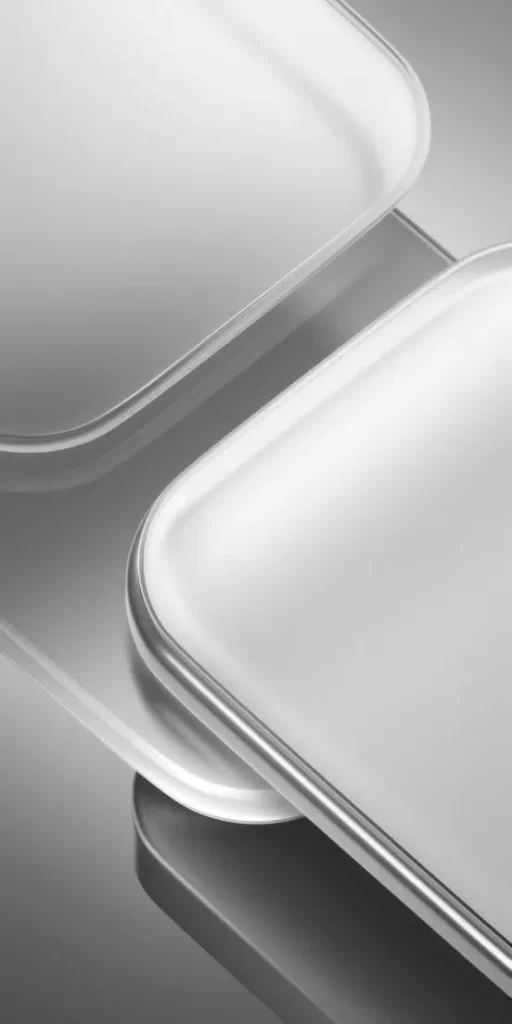 Frosted Plastic Tray Mockup