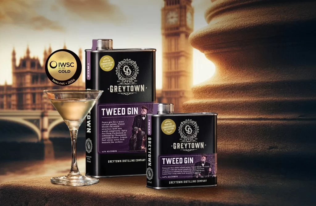 Greytown Tweed Gin Banner