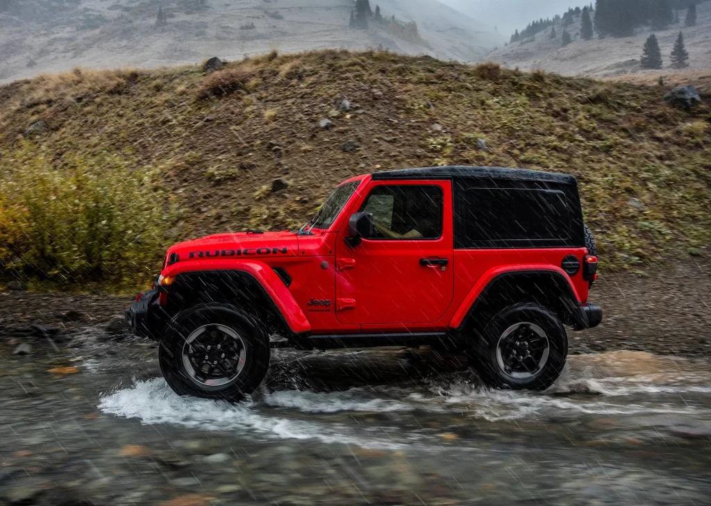 Jeep Wrangler Rubicon Side Profile