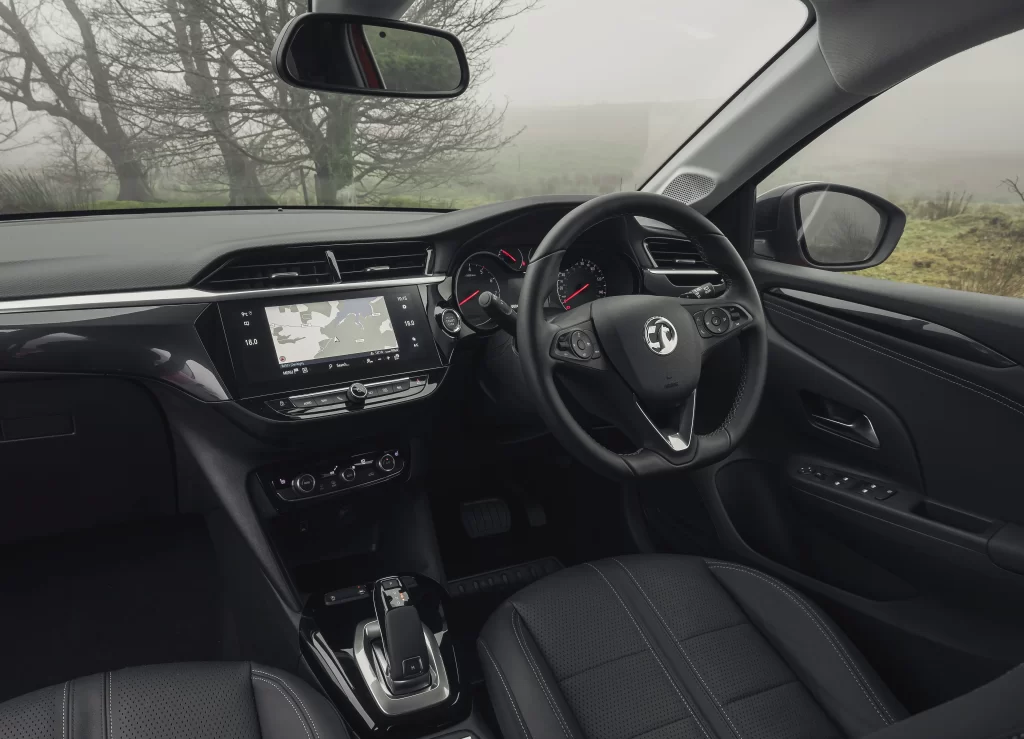 Kia Car Interior Dashboard View
