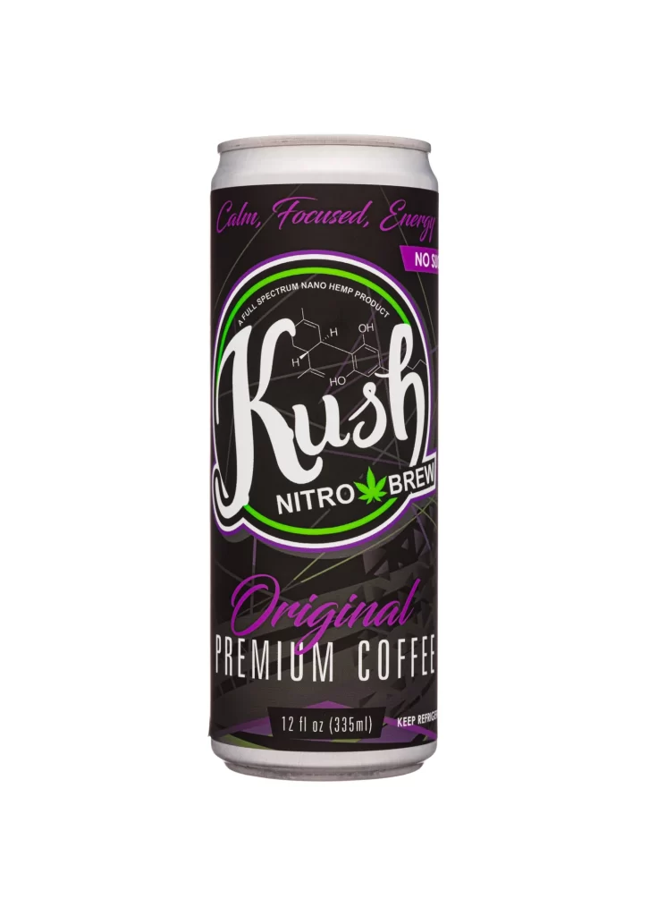 Kush Nitro Brew Original Coffee Packaging