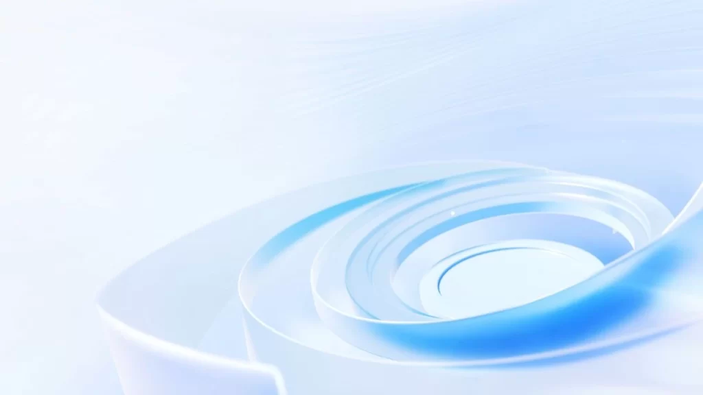 Light Blue Swirl Abstract Background