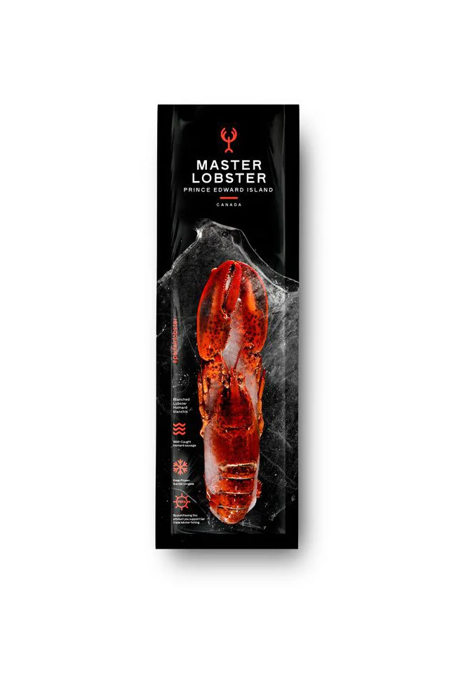 Master Lobster Canada Lobster Tail Pouch Packaging