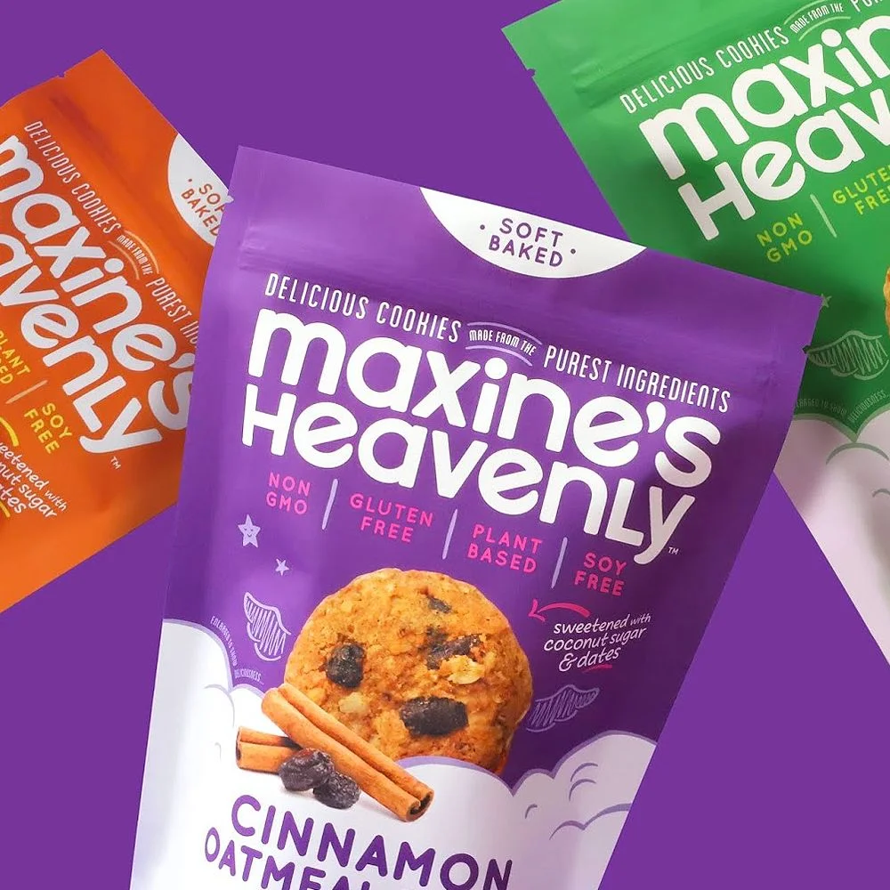 Maxine’s Heavenly Soft Baked Cookies Packaging
