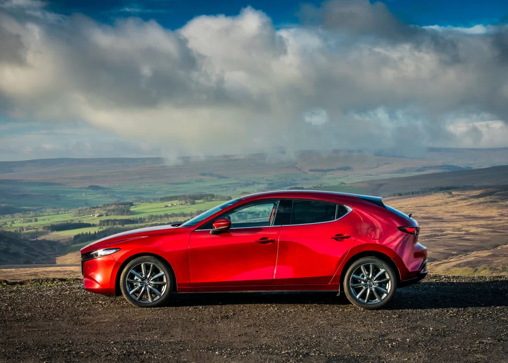 Mazda 3 Hatchback Country Road