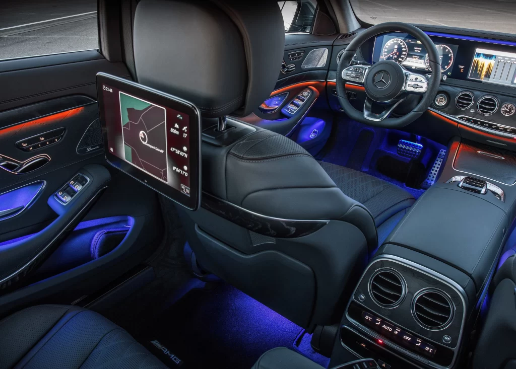 Mercedes S Class Ambient Interior