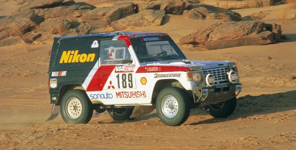 Mitsubishi Pajero 1985 Dakar Rally Car