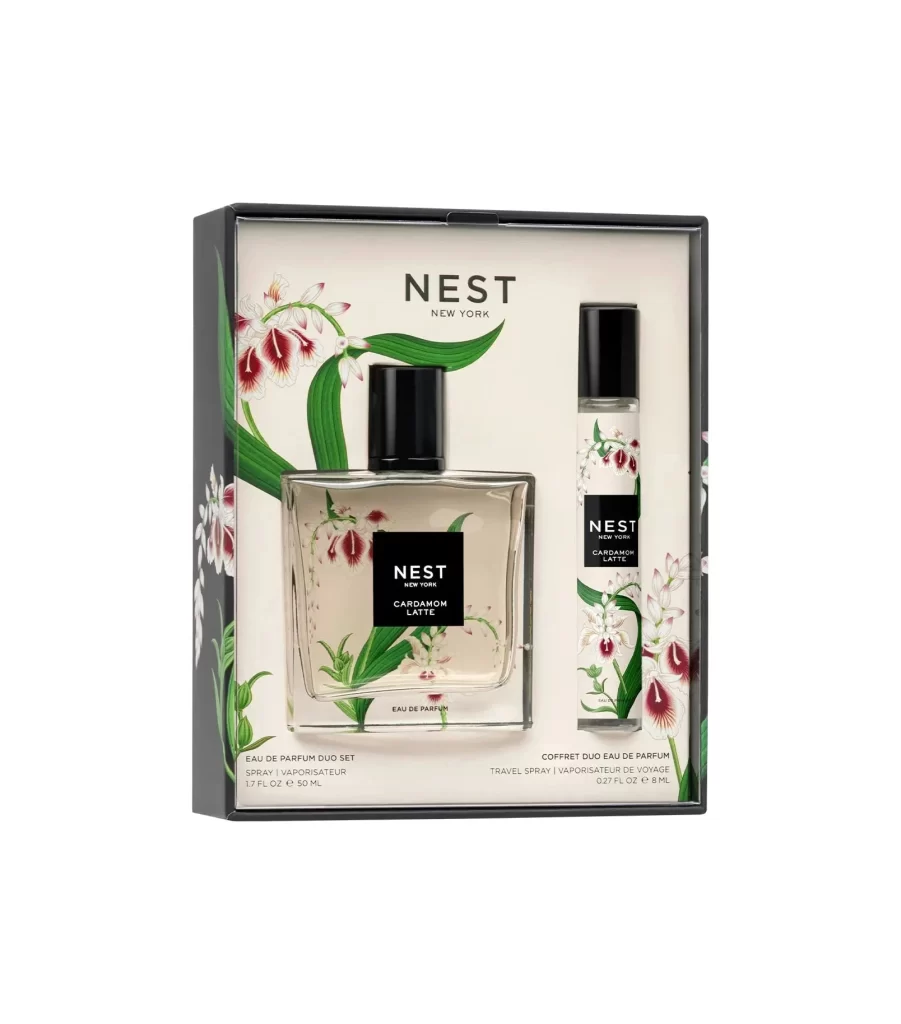Nest New York Cardamom Latte Fine Fragrance Set Packaging