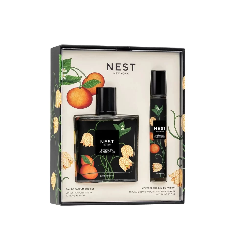 Nest New York Creme de Clementine Fine Fragrance Set Packaging