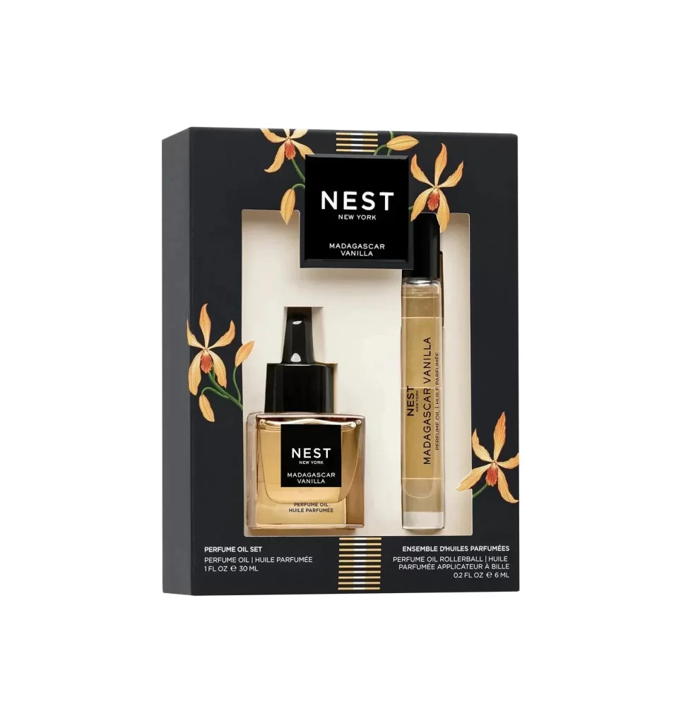 Nest New York Madagascar Vanilla Perfume Oil Set Packaging