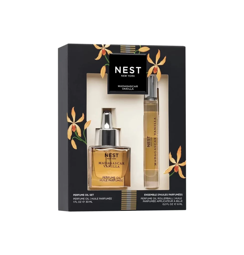 Nest New York Madagascar Vanilla Perfume Oil Set Packaging
