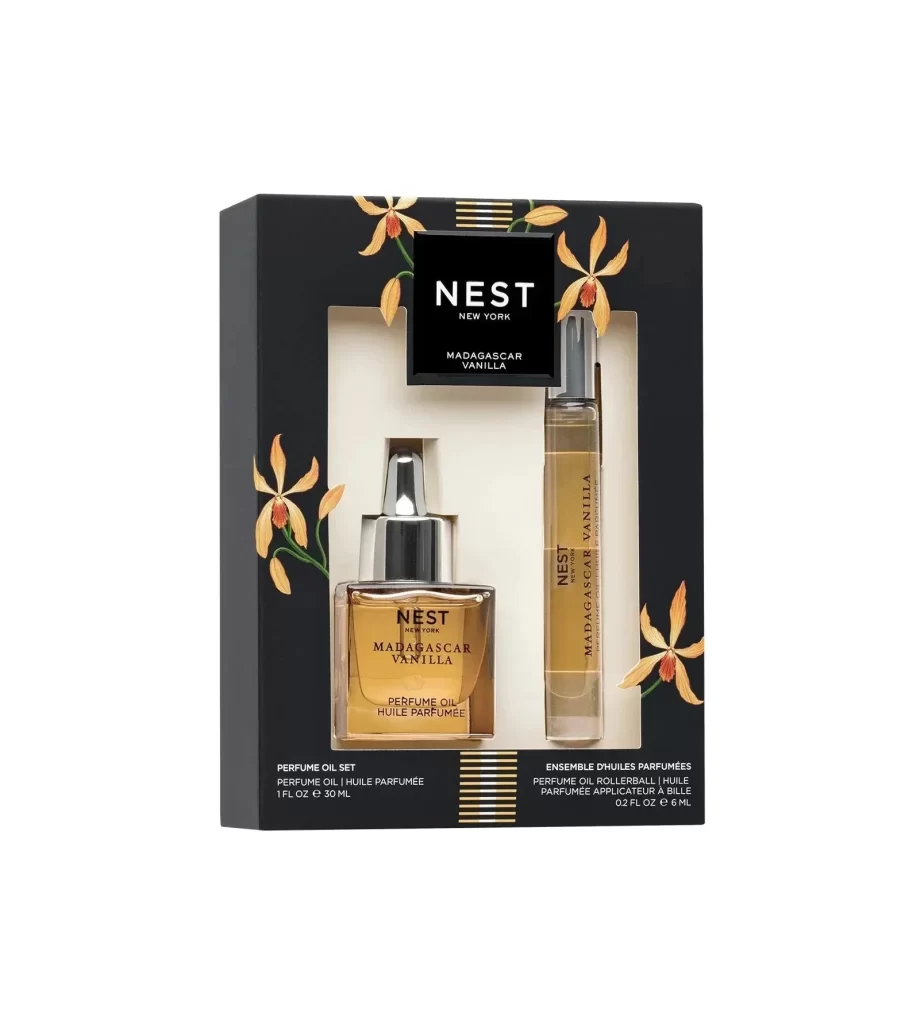 Nest New York Madagascar Vanilla Perfume Oil Set Packaging