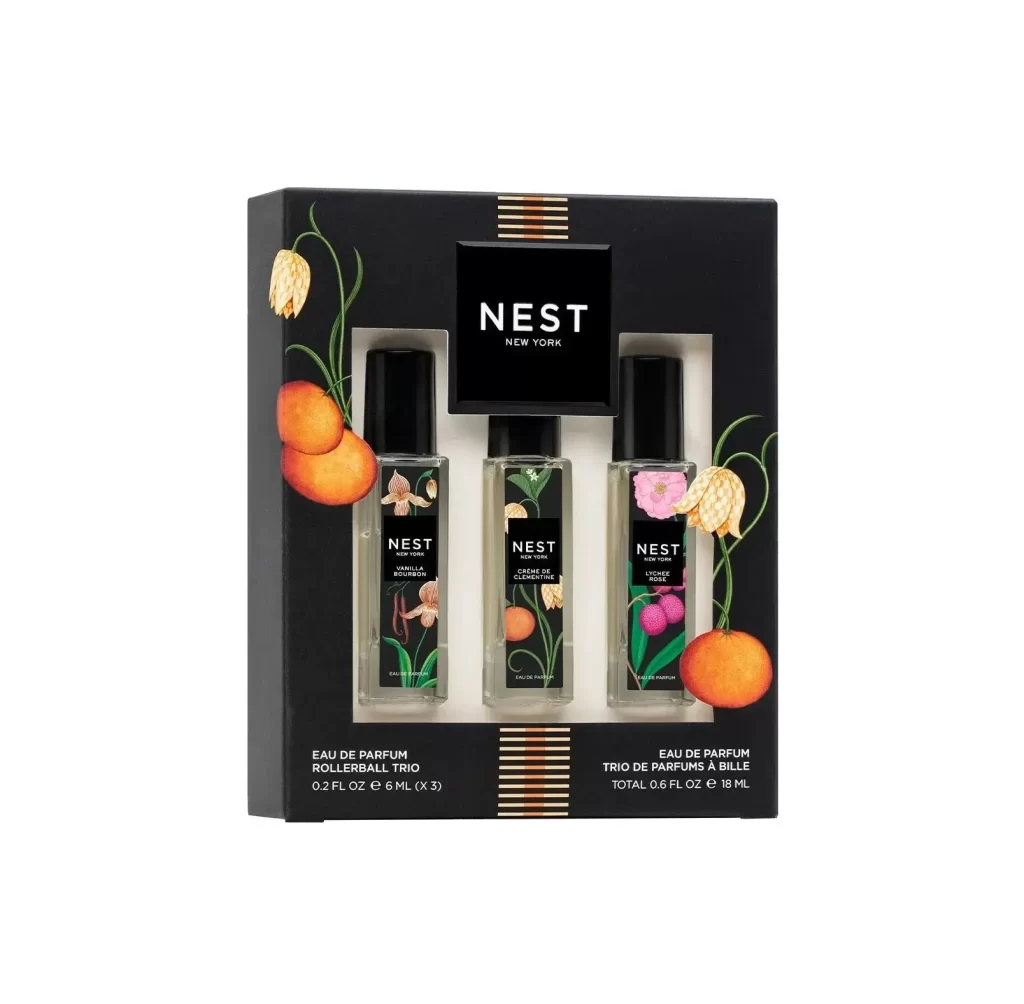 Nest New York Mini Rollerball Trio Packaging