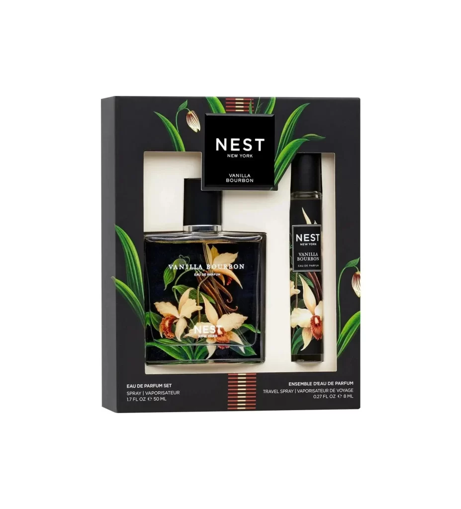 Nest New York Vanilla Bourbon Fine Fragrance Set Packaging