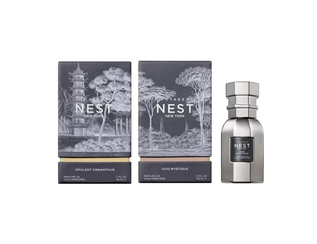 Nest New York Voyages Oud Mystique Perfume Oil Packaging