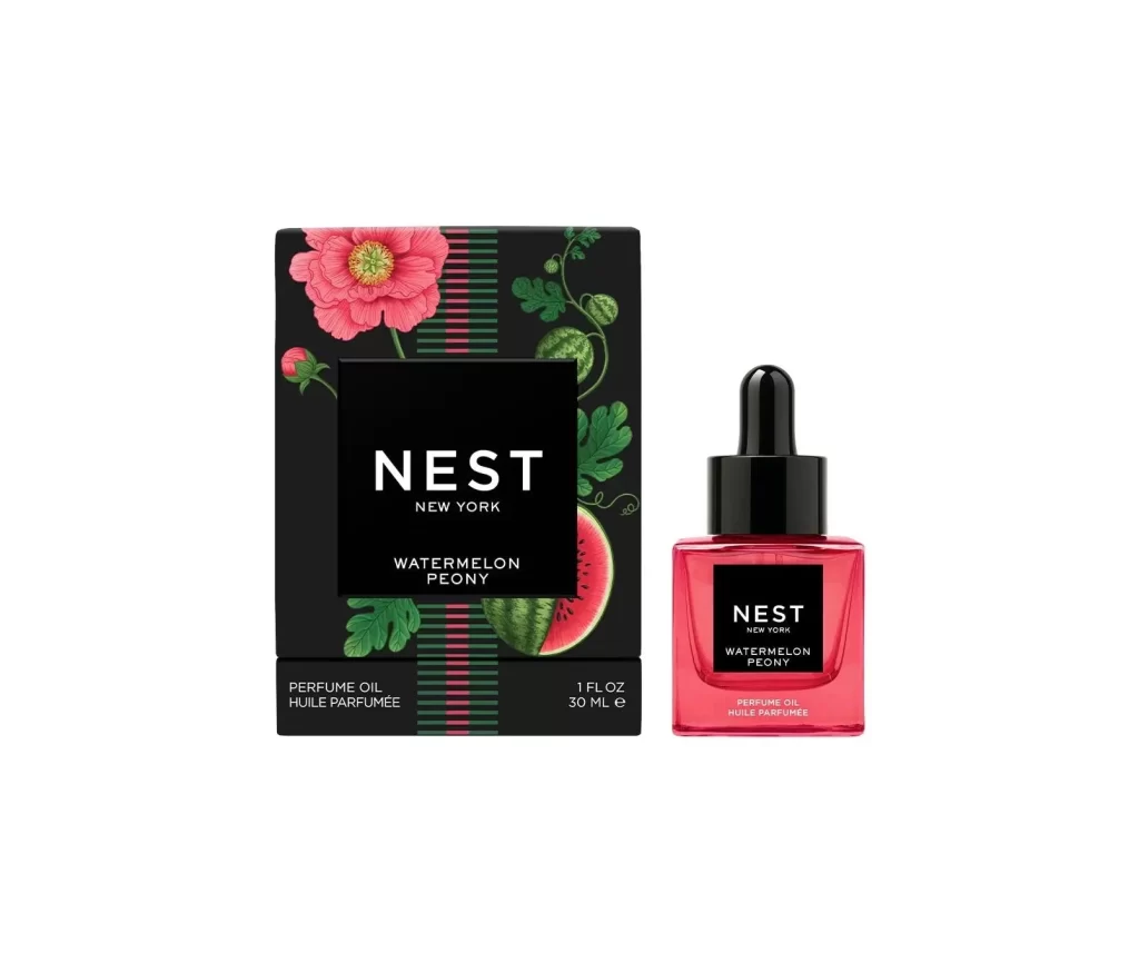 Nest New York Watermelon Peony Perfume Oil Packaging