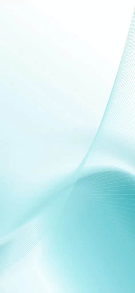 Pale Cyan Flowing Lines Abstract Background