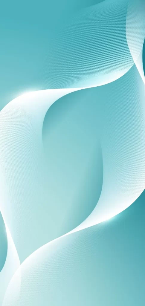 Pale Teal Silk Flow Abstract Background