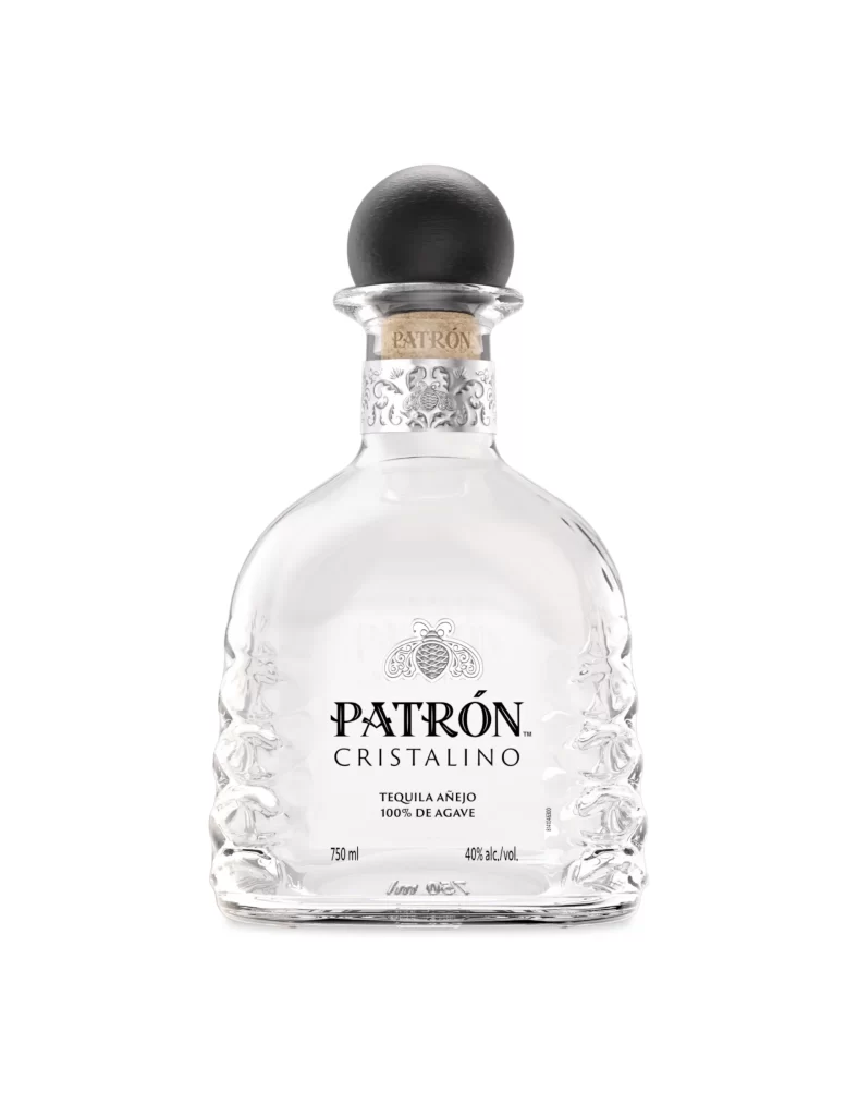 Patron Cristalino Bottle Packaging