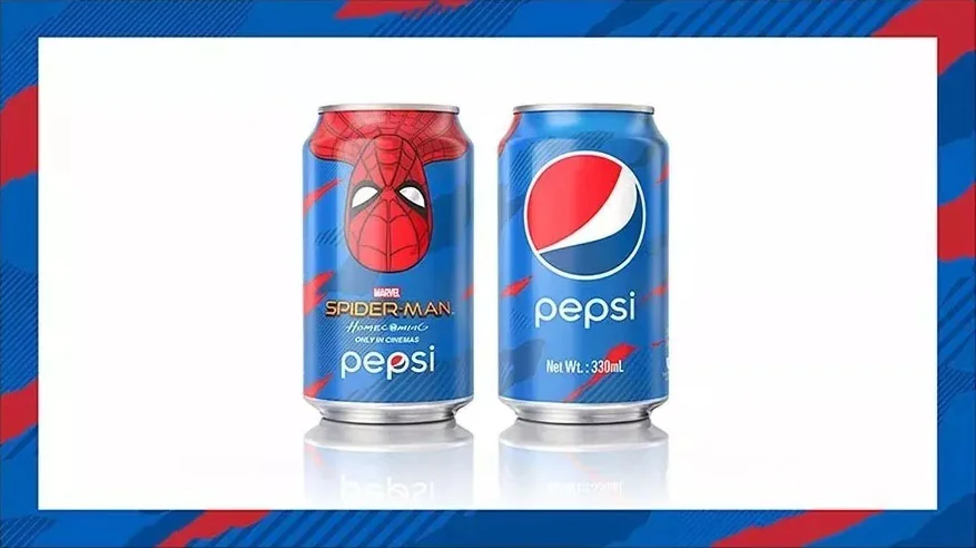 Pepsi Spiderman Homecoming Can