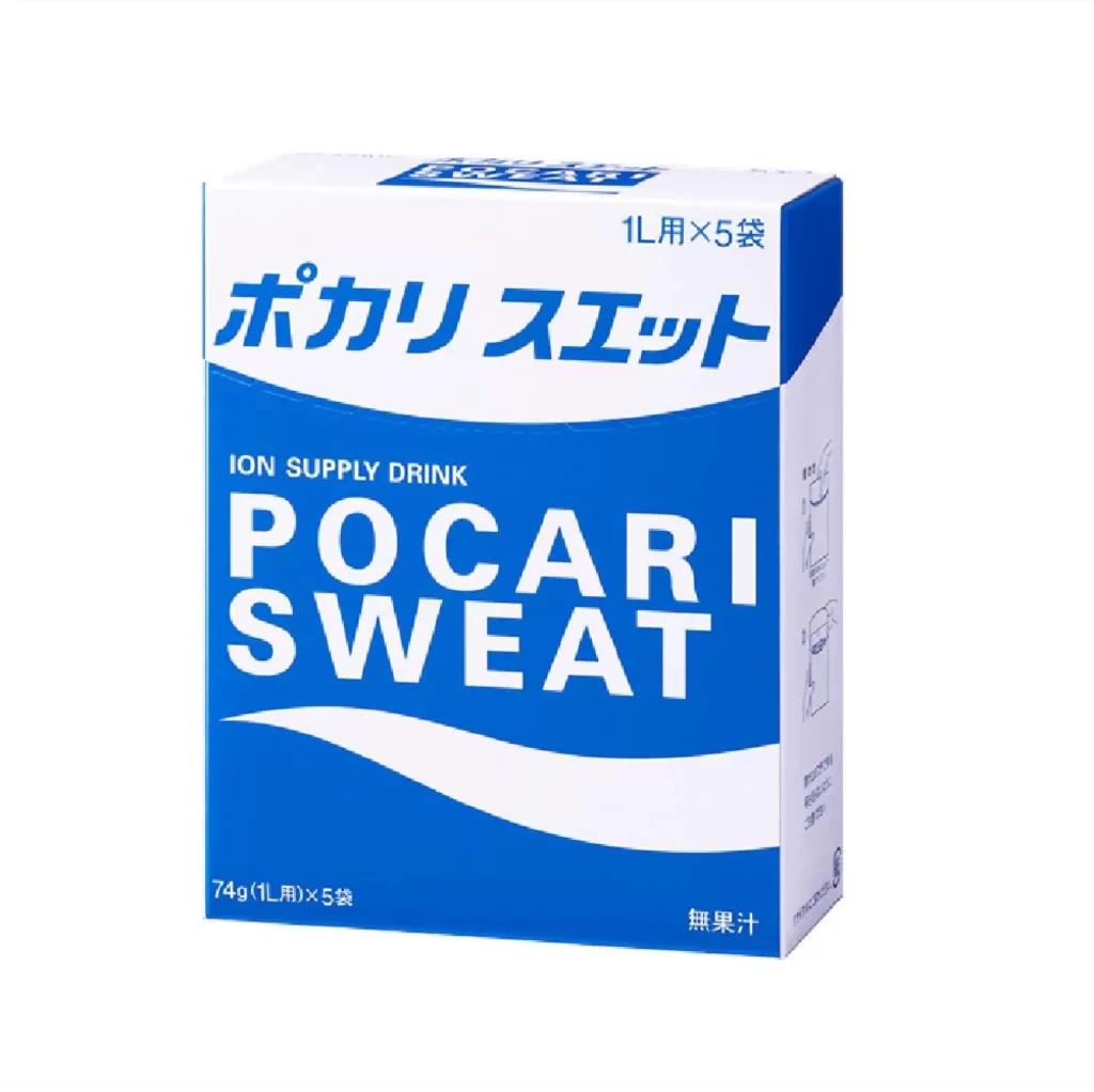 Pocari Sweat Powder Box Packaging