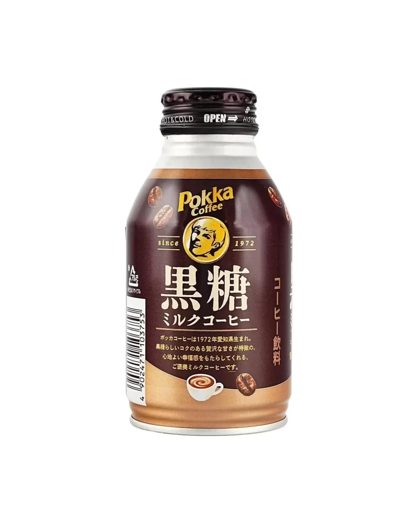 Pokka Coffee Kokuto Milk Coffee Packaging