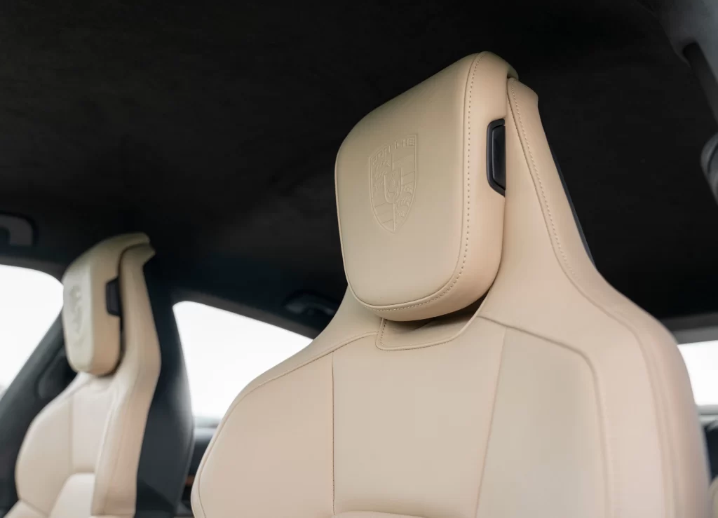Porsche Rear Seats Leather