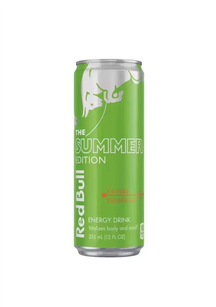 Red Bull Summer Edition Curuba Elderflower Can Packaging