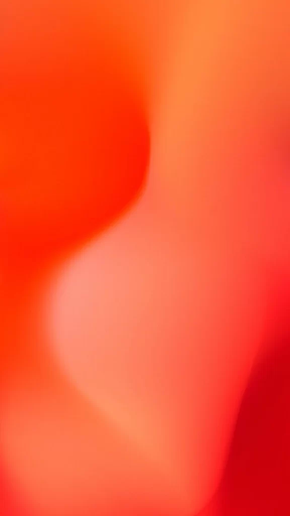 Red Orange Fluid Swirl Abstract Background