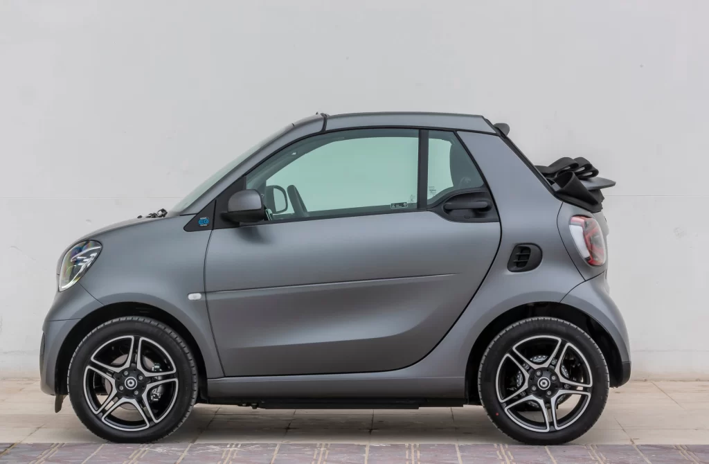 Smart EQ Fortwo Cabrio Side Profile