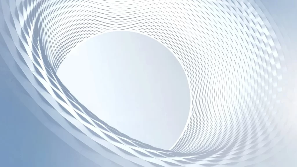 Spiral Mesh Tunnel Abstract Background