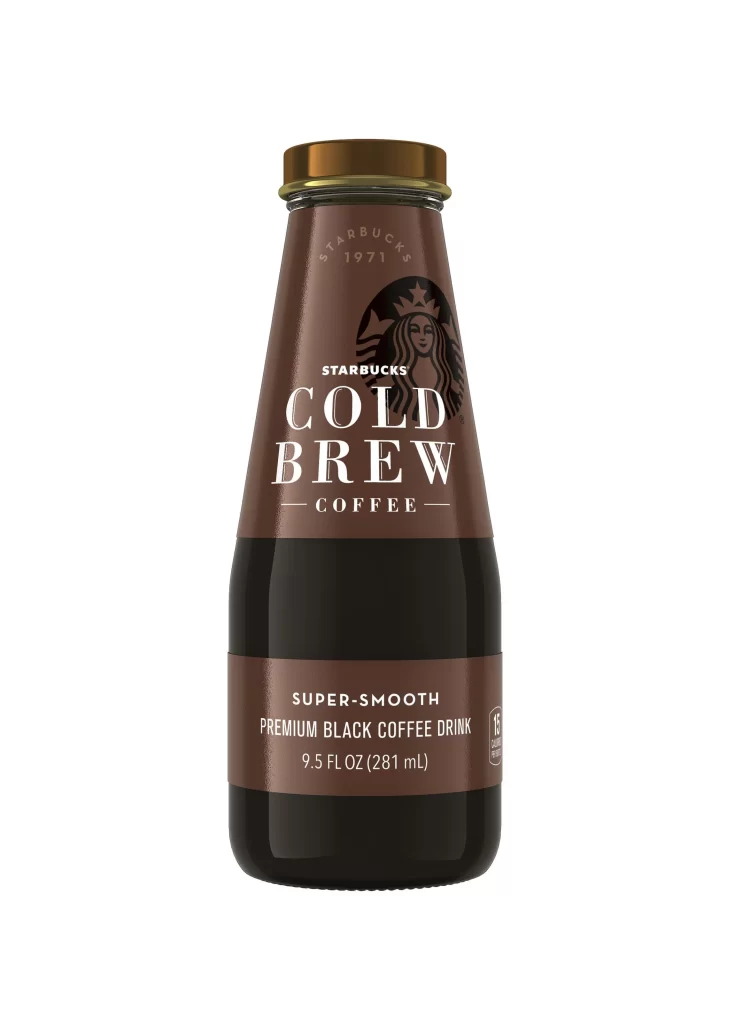 Starbucks Cold Brew Coffee Bottle Packaging