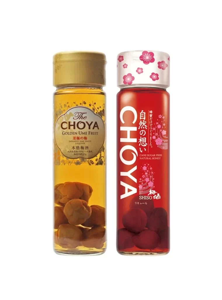 The Choya Golden Ume Honey Two Bottle Packaging