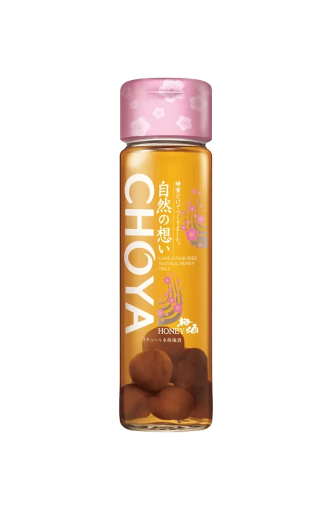 The Choya Plum Honey Umeshu Bottle Packaging