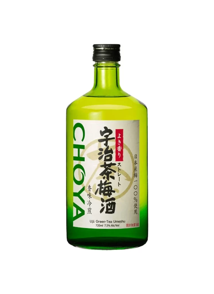 The Choya Uji Green Tea Umeshu Modern Design Packaging