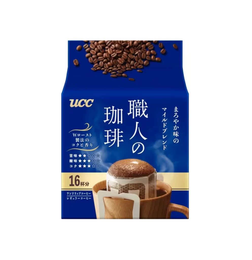 UCC Mild Blend Coffee Pods Packaging
