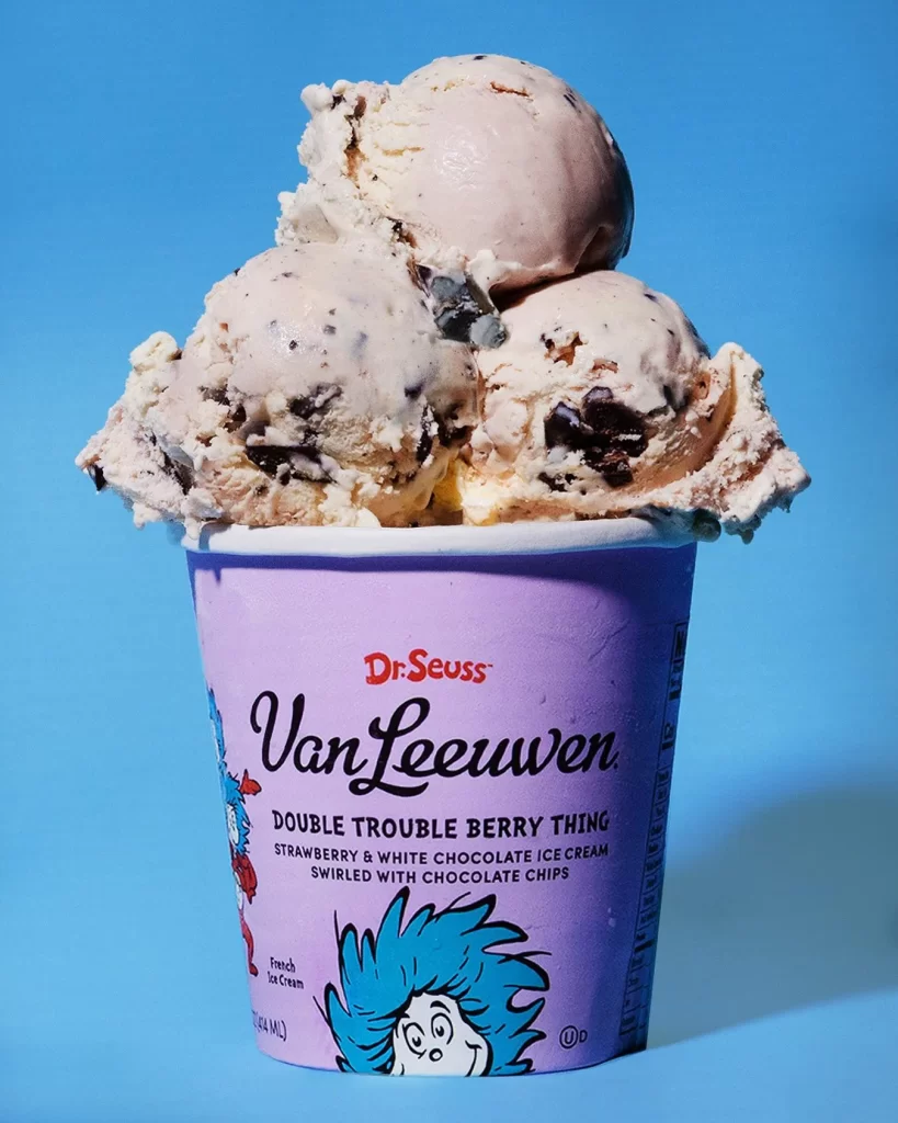 Van Leeuwen Double Trouble Berry Thing Ice Cream Sundae