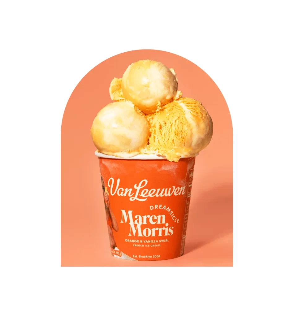 Van Leeuwen Maren Morris Dreamsicle Sundae