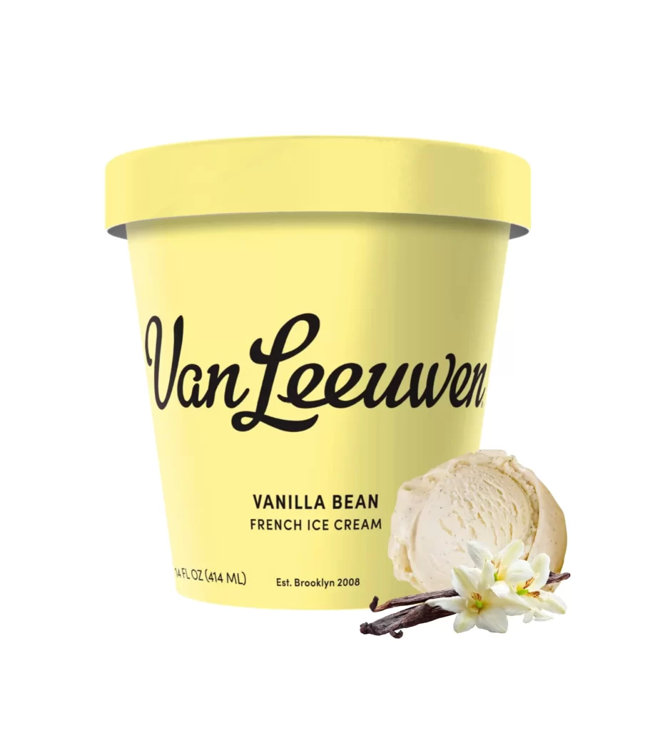Van Leeuwen Vanilla Bean Ice Cream With Vanilla Pods