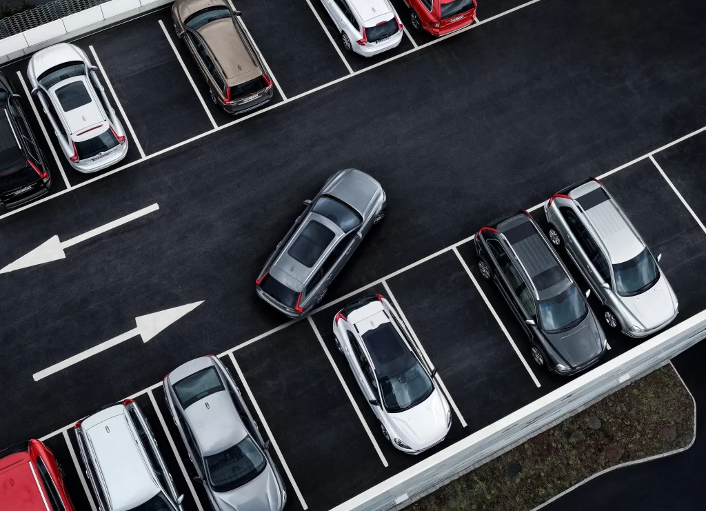Volvo XC90 Top Down View