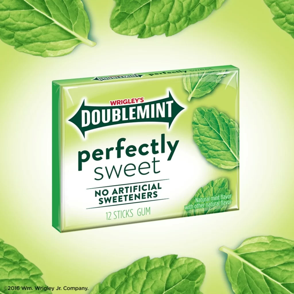 Wrigley’s Doublemint Perfectly Sweet Gum Advertisement